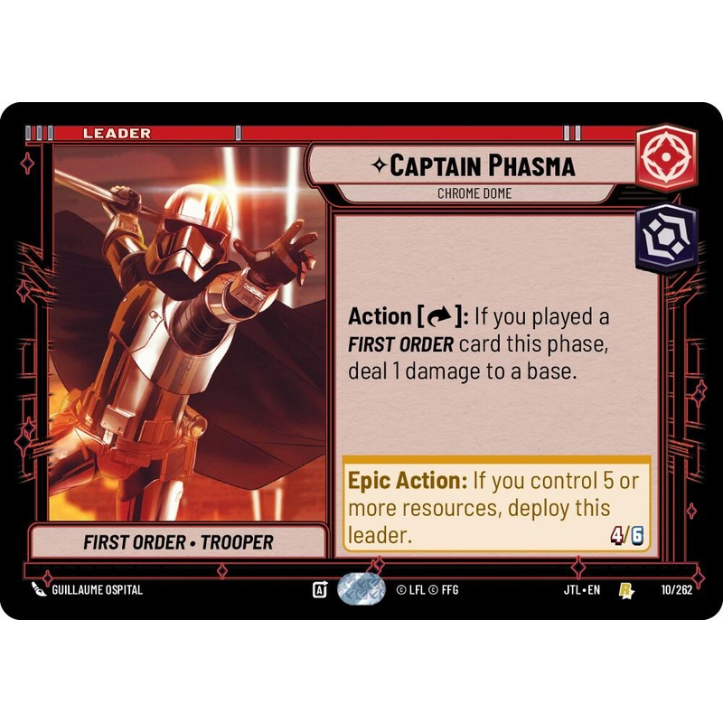 Captain Phasma – Chrome Dome (010/262) (010/257) [Jump to Lightspeed]