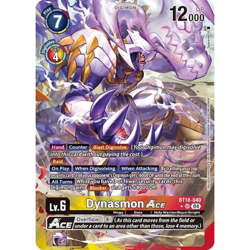 Dynasmon ACE [BT18-040] (Alternate Art) [Release Special Booster Ver.2.0]