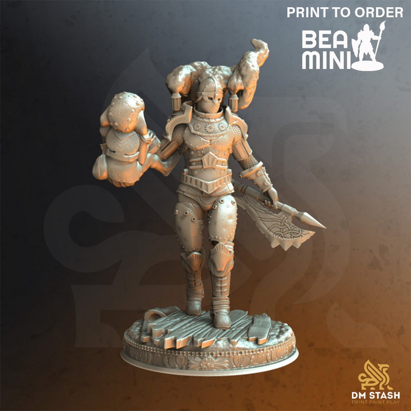 Jarl’s Wrath  Ymir Tresarg | BeaMini Print to Order Miniatures