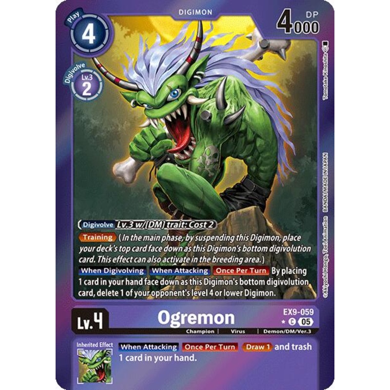 Ogremon [EX9-059] (Limited Foil) [Versus Monsters]