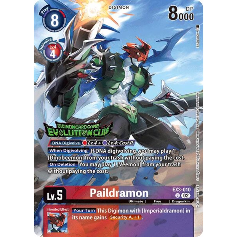 Paildramon [EX3-010] (2024 Evolution Cup) [Draconic Roar]