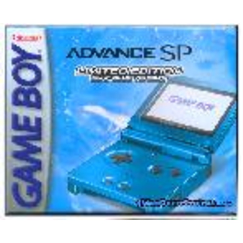 Surf Blue Gameboy Advance SP – GameBoy Advance