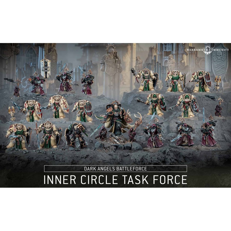 Warhammer 40k: Dark Angels Inner Circle Task Force – Battleforce Box Set (PRE-ORDER)