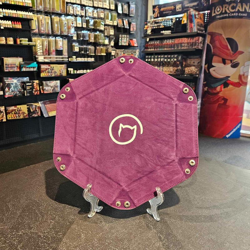 Bea Games Hexagon Dice Tray  – Purple