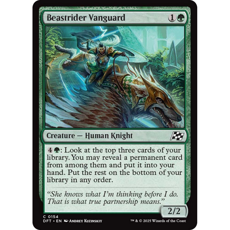 Beastrider Vanguard [Aetherdrift]