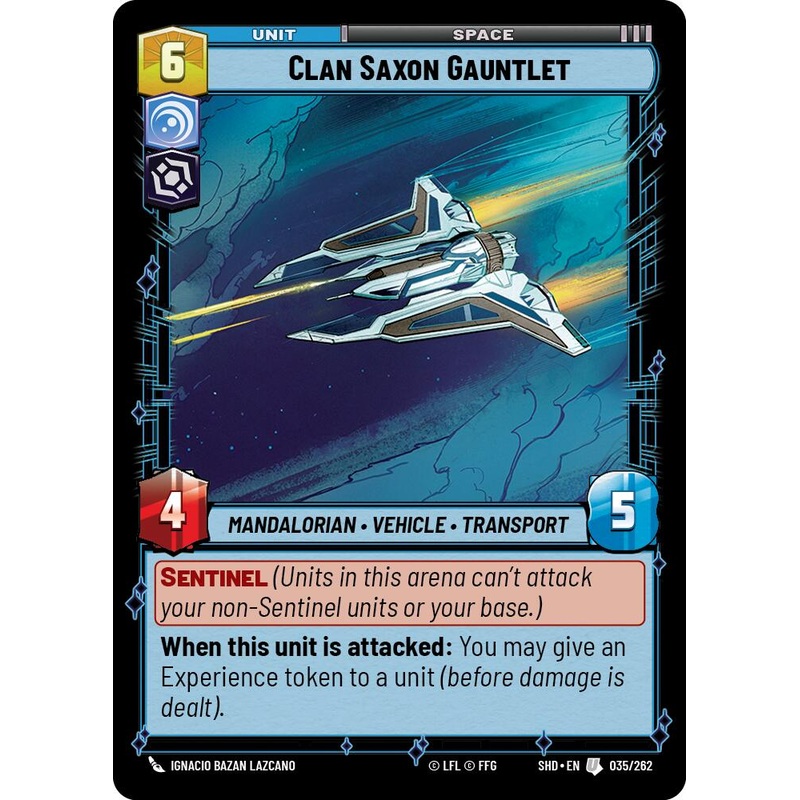 Clan Saxon Gauntlet (035/262) [Shadows of the Galaxy]