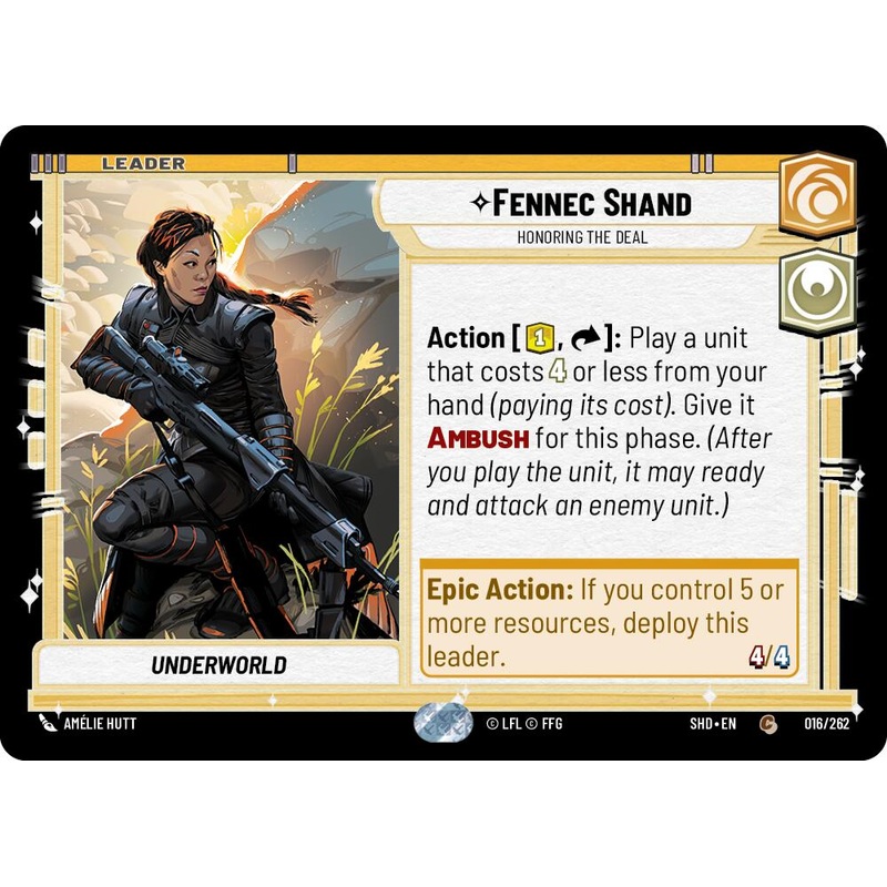 Fennec Shand – Honoring the Deal (016/262) [Shadows of the Galaxy]