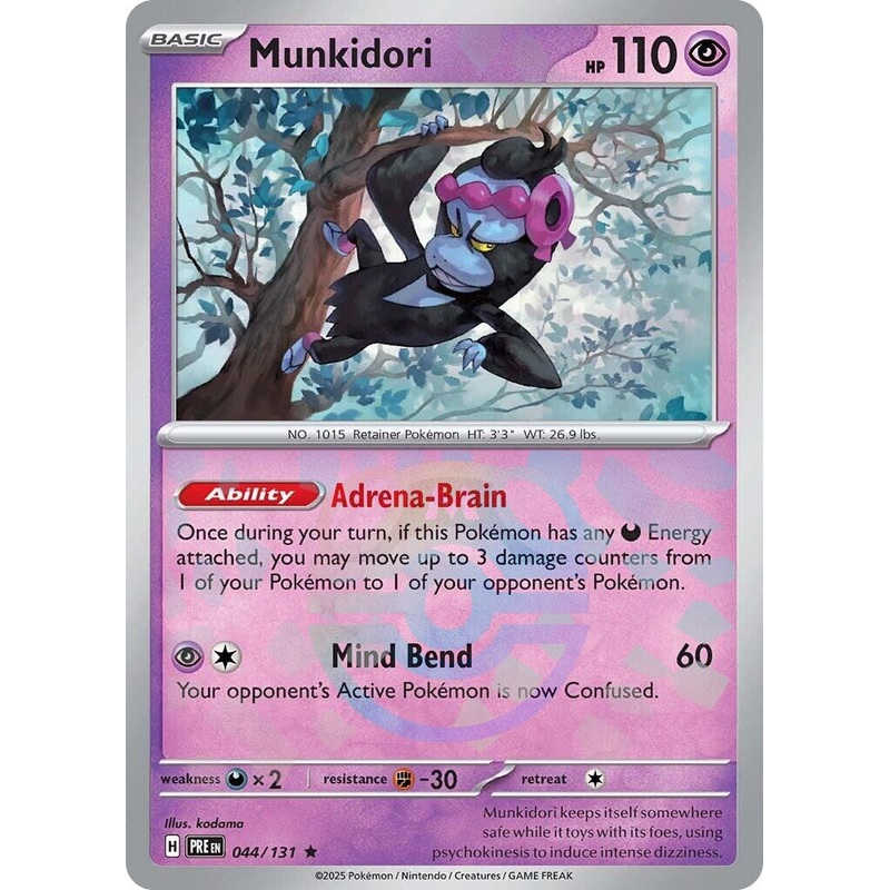 Munkidori (044/131) (Master Ball Pattern) [Scarlet & Violet: Prismatic Evolutions]