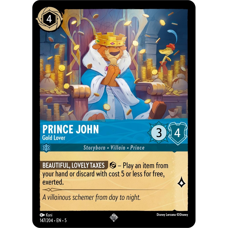 Prince John – Gold Lover (147/204) [Shimmering Skies]