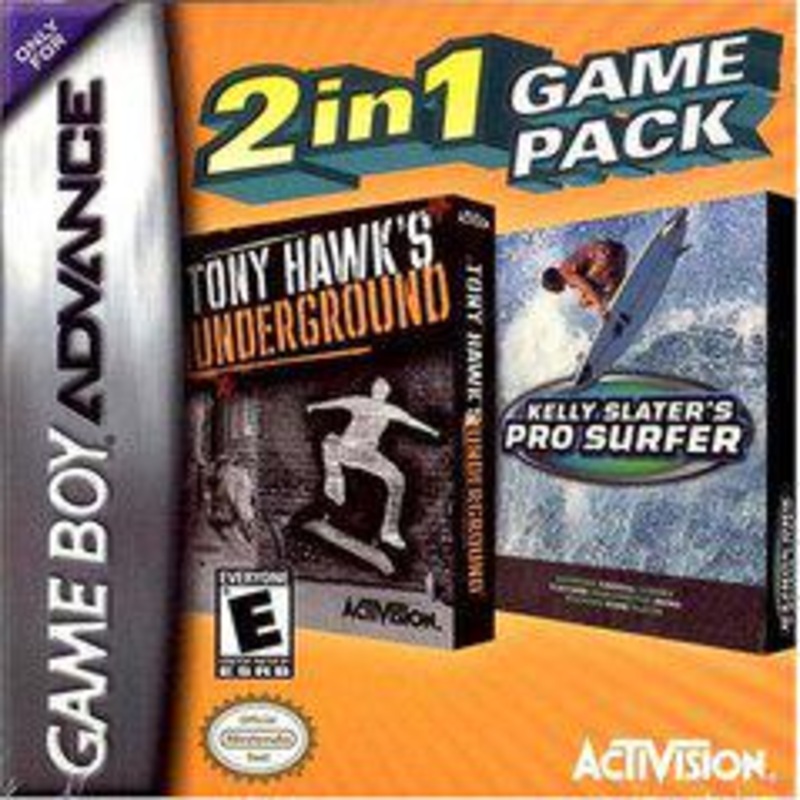 Tony Hawk Kelly Slater Double Pak – GameBoy Advance